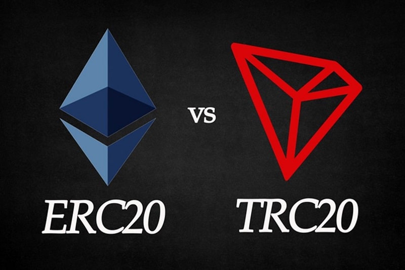 تفاوت ERC20 با TRC20 چیست؟